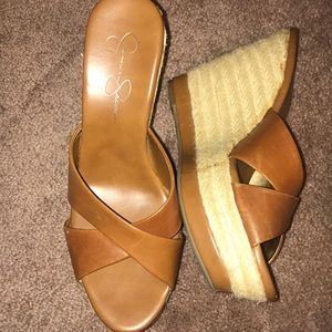 Jessica Simpson wedges